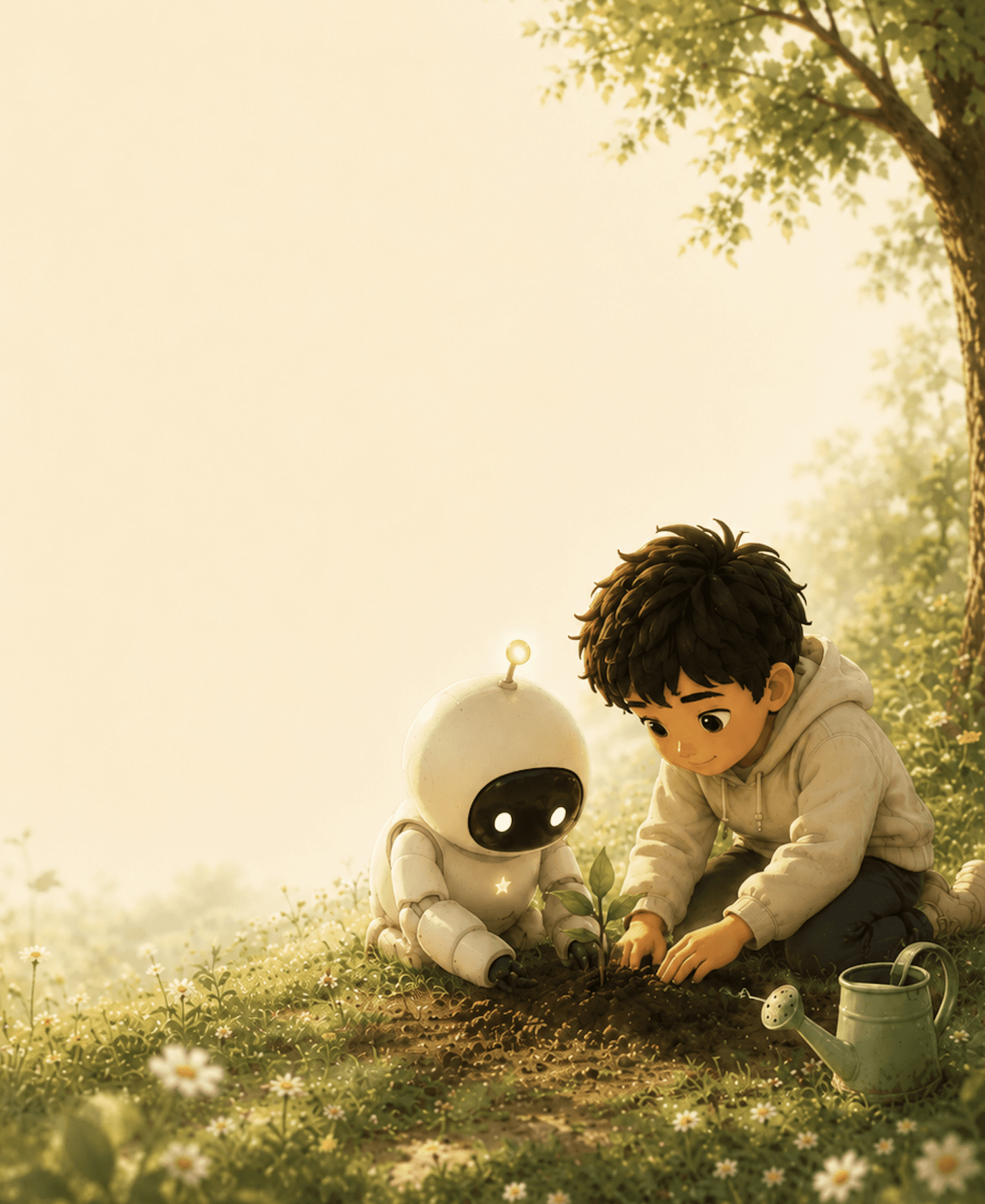 Planting scene — growth & memory (scene-planting)